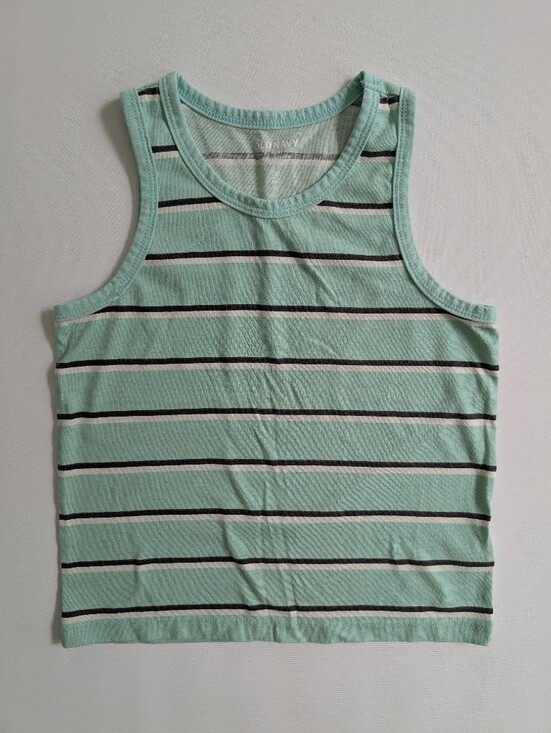 Old Navy Other - Old Navy Mint Green Striped Tank Top